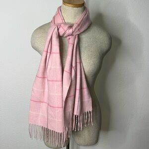Lochmere Cashmere Scarf with Fringe Made in Scotland